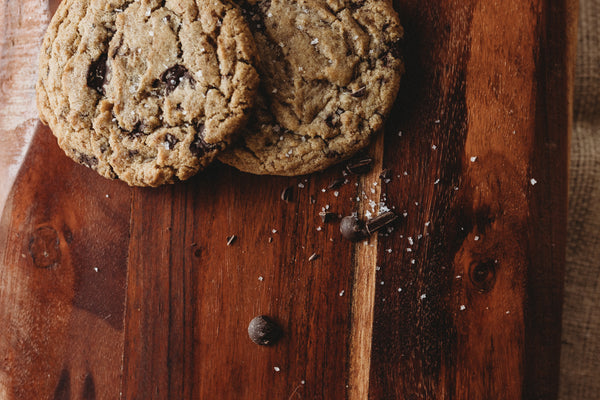 Salted Chocolate Chip Cookies