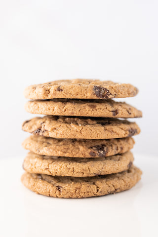 Salted Chocolate Chip Cookies