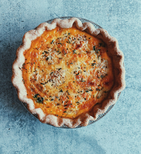 Ricotta Herb Quiche