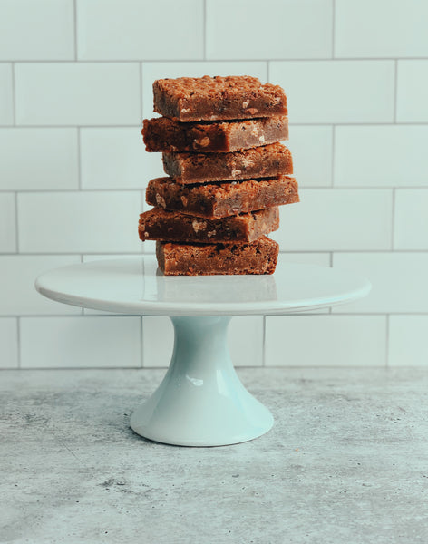 Salty Caramelized White Chocolate Bars - Half Dozen